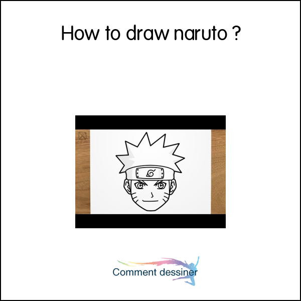 How to draw naruto